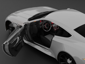 Zoroto reloaded - made up concept sportcar 3D-Modell