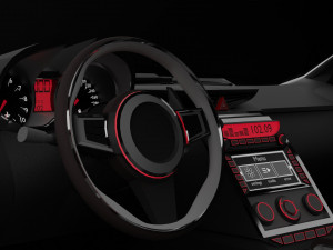 Zoroto reloaded - made up concept sportcar 3D-Modell