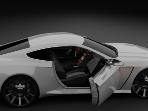 Zoroto reloaded - made up concept sportcar 3D-Modell