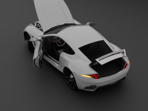 Zoroto reloaded - made up concept sportcar 3D-Modell