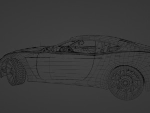 Zoroto reloaded - made up concept sportcar 3D-Modell