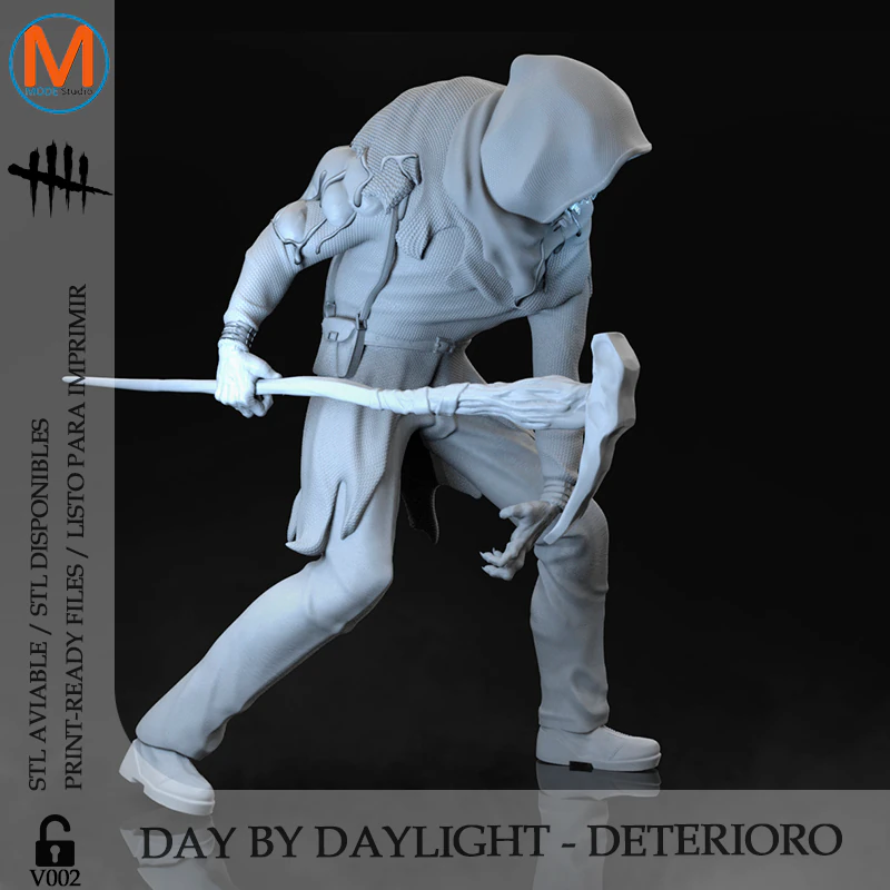 DETERIORO - DEAD BY DAYLIGHT - V002 3D Print Model .c4d .max .obj .3ds .fbx .stl .blend 