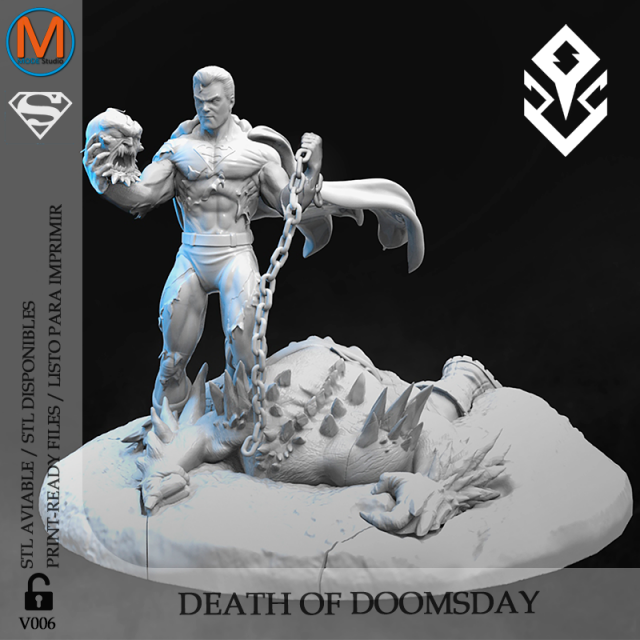 DEAD OF DOOMSDAY - V006 3D Baskı Modeli .c4d .max .obj .3ds .fbx .stl .blend 