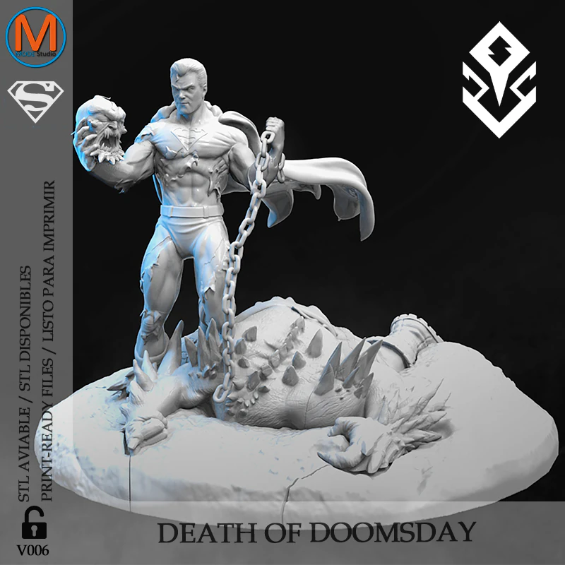 DEAD OF DOOMSDAY - V006 3D Print Model .c4d .max .obj .3ds .fbx .stl .blend 