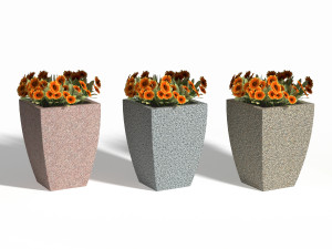 Flowerpot B8 3D Модель