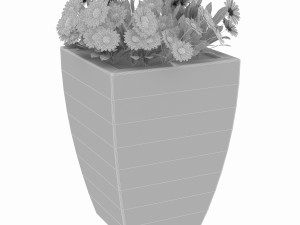 Flowerpot B8 3D Модель