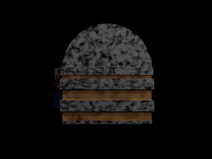 Empty Treasure Chest 3D Model