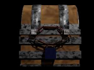 Empty Treasure Chest 3D मॉडल