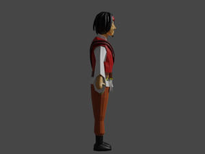 Low-Poly Pirates 3D Модель