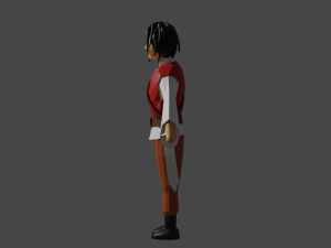 Low-Poly Pirates 3D Модель