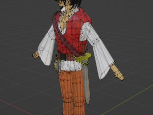 Low-Poly Pirates 3D Модель