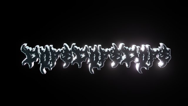 Animated chrome type Modello 3D .c4d .max .obj .3ds .fbx .stl .blend 