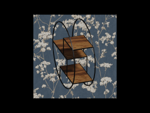 Wooden Wall Shelf Modelo 3D