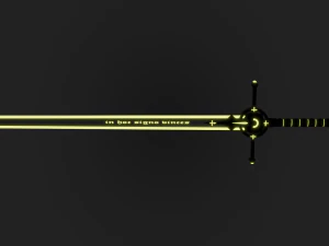 Holy Sword 3D Model