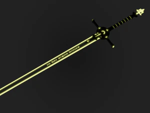 Holy Sword 3D Model