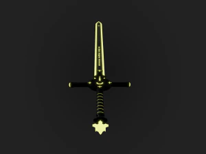 Holy Sword 3D Model
