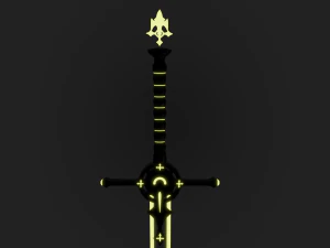 Holy Sword 3D Model