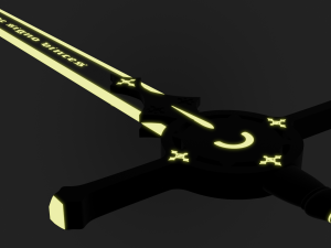Holy Sword 3D Модель