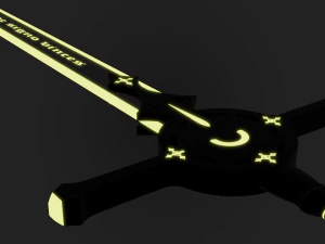 Holy Sword 3D Model