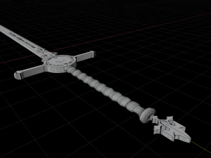 Holy Sword 3D Model