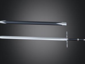 Bastard Sword 3Dモデル