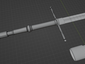 Bastard Sword 3Dモデル