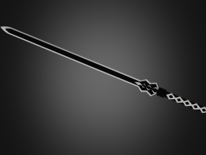 Dark repulser sword 3D 模型