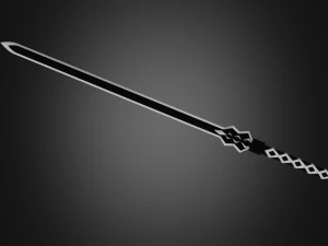 Dark repulser sword 3D Model