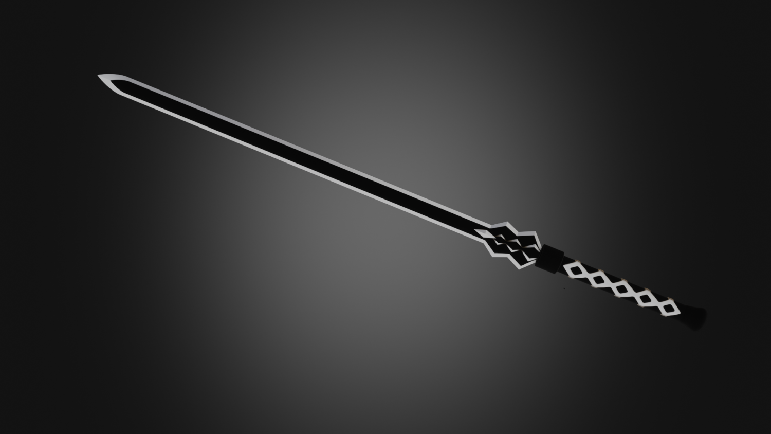 kirito swords sword art online Grátis Modelo 3D in Melee 3DExport