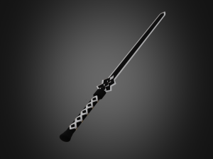 Dark repulser sword 3D 模型