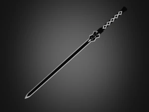 Dark repulser sword 3D Model