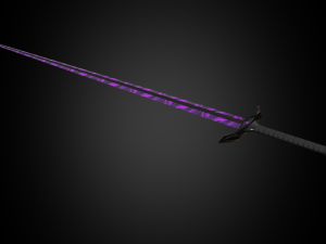 Collection Dragon piercing sword Modelo 3D