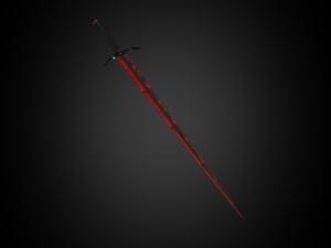 Collection Dragon piercing sword Modelo 3D