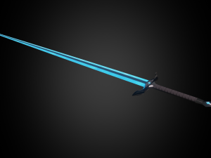 Collection Dragon piercing sword Modelo 3D
