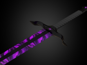 Collection Dragon piercing sword Modelo 3D