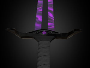 Collection Dragon piercing sword Modelo 3D