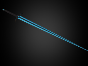 Collection Dragon piercing sword Modelo 3D