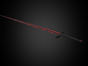 Collection Dragon piercing sword Modelo 3D