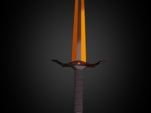 Collection Dragon piercing sword Modelo 3D