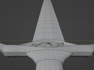 Collection Dragon piercing sword Modelo 3D