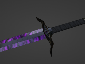 Collection Dragon piercing sword Modelo 3D