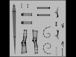 Strzelba Remington 870 low-poly Model 3D