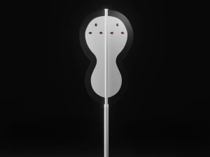 Fixture Gunbai Madara and Obito low-poly Low-poly 3D Model