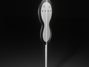 Fixture Gunbai Madara and Obito low-poly Low-poly Modelo 3D