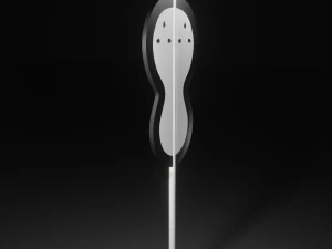 Fixture Gunbai Madara and Obito low-poly Low-poly 3D Model