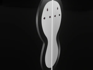 Fixture Gunbai Madara and Obito low-poly Low-poly 3D Model