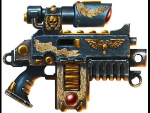 Warhammer 40k Sternguard Bolter 45cm 3D 打印模型