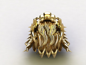 Dragon China Head Modèle 3D