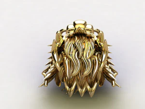 Dragon China Head 3D Model
