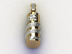 Dragon Pendant 3D मॉडल